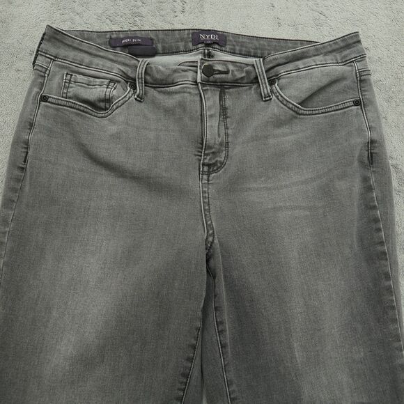 Not Your Daughters Jeans NYDJ Women's 10 Mid-Rise Sheri Slim Straight 29" Inseam - Picture 12 of 16